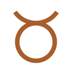 Narysowany symbol Byka