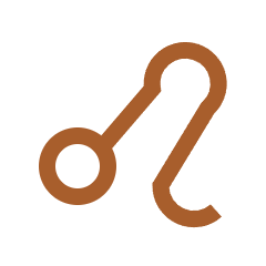 Narysowany symbol Lwa
