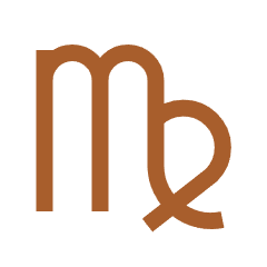 Narysowany symbol Panny