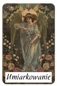 14. Umiarkowanie — Alchemik Równowagi: złoty środek